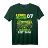 Level 7 Jahre Geburtstagsshirt für junge Gamer - Coole Controller Motiv für Kinder zum Geburtstag 2016, perfekt für LAN-Partys und Gaming-Fans