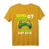 Level 7 Jahre Geburtstagsshirt für junge Gamer - Coole Controller Motiv für Kinder zum Geburtstag 2016, perfekt für LAN-Partys und Gaming-Fans