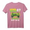 Level 7 Jahre Geburtstagsshirt für junge Gamer - Coole Controller Motiv für Kinder zum Geburtstag 2016, perfekt für LAN-Partys und Gaming-Fans