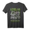 60. Geburtstag Mann Deko Gamer Zocker T-Shirt – Witziges Geschenk & Dekoration für Gamer und Geburtstagsfeier