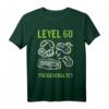 60. Geburtstag Mann Deko Gamer Zocker T-Shirt – Witziges Geschenk & Dekoration für Gamer und Geburtstagsfeier