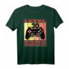 HapDuck Gamer T-Shirt – 30 Jahre erfolgreich freigeschaltet, das perfekte Geschenk für Zocker, Gamer und Videospiel-Liebhaber