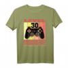 HapDuck Gamer T-Shirt – 30 Jahre erfolgreich freigeschaltet, das perfekte Geschenk für Zocker, Gamer und Videospiel-Liebhaber