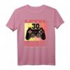HapDuck Gamer T-Shirt – 30 Jahre erfolgreich freigeschaltet, das perfekte Geschenk für Zocker, Gamer und Videospiel-Liebhaber
