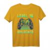 16. Geburtstag Teenager Jungen Level 16 Unlocked Gamer T-Shirt – Cooles Gaming Geburtstagsshirt für Jungen und Schüler