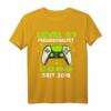 Level 7 Jahre Geburtstagsshirt für Jungen – Gamer T-Shirt mit Controller Motiv für den Geburtstag 2016 & LAN-Party