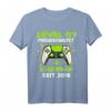 Level 7 Jahre Geburtstagsshirt für Jungen – Gamer T-Shirt mit Controller Motiv für den Geburtstag 2016 & LAN-Party