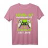 Level 7 Jahre Geburtstagsshirt für Jungen – Gamer T-Shirt mit Controller Motiv für den Geburtstag 2016 & LAN-Party