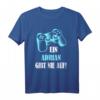Ein Adrian Gibt Nie Auf! Personalisiertes Gamer T-Shirt – Perfektes Geburtstagsgeschenk für Gamer und Zocker mit Namen