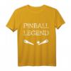Pinball Legend Retro Flipper T-Shirt für Arcade Gamer & Spielhallen Legenden – Perfektes Geschenk für Pinball Fans und Turnierspieler