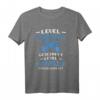 Gamer T-Shirt für Schulkinder - Kreatives Schul- & Gaming-Design mit Level-Motiv für Grundschule und Gymnasium