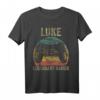 Personalisiertes Legendary Gamer Shirt mit Namen Luke – Perfekt für Videospiel-Fans, Gamer, Papa, Opa & Teenager, lustiges Gaming T-Shirt mit Zubehör