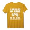 I Paused My Game to Be Here T-Shirt – Lustiges Gaming T-Shirt für Videospieler & Gamer Fans