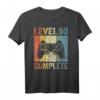 50. Geburtstag Männer Gamer Level 50 T-Shirt - Lustiges Geschenk für Gamer und Geburtstagsfeier