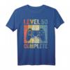50. Geburtstag Männer Gamer Level 50 T-Shirt - Lustiges Geschenk für Gamer und Geburtstagsfeier