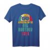 Leveling Up To Big Brother 2021 Gamer Baby Announcement T-Shirt für Jungen – Perfektes Geschenk für Baby Shower, Gender Reveal & Schwangerschaftsankündigung