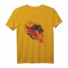 HapDuck Fire and Blood Dragon T-Shirt – Offiziell lizenziertes Game of Thrones Westeros Fanartikel für Fantasy Fans