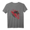 HapDuck Fire and Blood Dragon T-Shirt – Offiziell lizenziertes Game of Thrones Westeros Fanartikel für Fantasy Fans