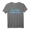 Zocken Ich liebe meine Frau Gamer Konsole Gaming T-Shirt – Lustiges Valentinstagsgeschenk für Gamer Paare, Freunde & Verheiratete