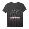 Keyboard Warrior Lustiges Gaming Gamer Tastatur Hater Nerd T-Shirt – Perfekt als Geschenk für Freunde, Streamer & Zocker Kollegen