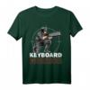 Keyboard Warrior Lustiges Gaming Gamer Tastatur Hater Nerd T-Shirt – Perfekt als Geschenk für Freunde, Streamer & Zocker Kollegen