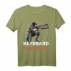 Keyboard Warrior Lustiges Gaming Gamer Tastatur Hater Nerd T-Shirt – Perfekt als Geschenk für Freunde, Streamer & Zocker Kollegen