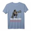Keyboard Warrior Lustiges Gaming Gamer Tastatur Hater Nerd T-Shirt – Perfekt als Geschenk für Freunde, Streamer & Zocker Kollegen
