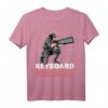 Keyboard Warrior Lustiges Gaming Gamer Tastatur Hater Nerd T-Shirt – Perfekt als Geschenk für Freunde, Streamer & Zocker Kollegen
