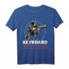 Keyboard Warrior Lustiges Gaming Gamer Tastatur Hater Nerd T-Shirt – Perfekt als Geschenk für Freunde, Streamer & Zocker Kollegen