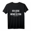 Ich liebe es wenn meine Eltern mich zocken lassen Gamer T-Shirt - Lustiges Geschenk für Videospiel-Fans, Eltern & Kinder zu Weihnachten & Geburtstag