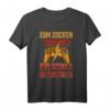 Gaming Zum Zocken Geboren Zocker Spruch Gamer Geschenk T-Shirt - Lustiges Gaming T-Shirt für Geburtstags- & Zocker-Geschenke