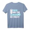 Lustiges Papa am Tag, Zocker in der Nacht Gaming T-Shirt – Perfektes Geschenk für Vater, Gamer, Videospiel-Fans und Zocker, ideal zum Vatertag, Geburtstag oder Weihnachten