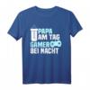 Lustiges Papa am Tag, Zocker in der Nacht Gaming T-Shirt – Perfektes Geschenk für Vater, Gamer, Videospiel-Fans und Zocker, ideal zum Vatertag, Geburtstag oder Weihnachten