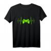 PS Heartbeat Player Controller Gaming T-Shirt – Lustiges und cooles Gamer-Outfit für Konsolenspieler, Nerds & Geburtstagsgeschenke