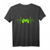 PS Heartbeat Player Controller Gaming T-Shirt – Lustiges und cooles Gamer-Outfit für Konsolenspieler, Nerds & Geburtstagsgeschenke