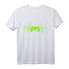 PS Heartbeat Player Controller Gaming T-Shirt – Lustiges und cooles Gamer-Outfit für Konsolenspieler, Nerds & Geburtstagsgeschenke