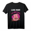 Faules Schwein Zocker Konsolen & PC Gamer T-Shirt – Lustiges Online Gaming Shirt für Zocker & Gamerinnen