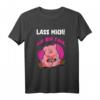 Faules Schwein Zocker Konsolen & PC Gamer T-Shirt – Lustiges Online Gaming Shirt für Zocker & Gamerinnen