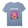 Faules Schwein Zocker Konsolen & PC Gamer T-Shirt – Lustiges Online Gaming Shirt für Zocker & Gamerinnen