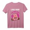 Faules Schwein Zocker Konsolen & PC Gamer T-Shirt – Lustiges Online Gaming Shirt für Zocker & Gamerinnen