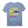 Herren 40 Geburtstag Lustiges Gamer T-Shirt - Level Freigeschaltet, Geschenk für Zocker und Gaming-Fans geboren 1980