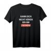 Kann dich nicht hören bin am Zocken Gamer T-Shirt – Lustiges Gaming T-Shirt für Nerds & Zocker, perfekt zum Zocken & als Geschenk