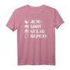 Jump Loot Gulag Repeat Gamer T-Shirt – Perfektes Warzone Merch für Zocker, Fans & Gaming-Events