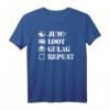 Jump Loot Gulag Repeat Gamer T-Shirt – Perfektes Warzone Merch für Zocker, Fans & Gaming-Events