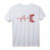 HapDuck Gamer T-Shirt mit Herzschlag - Cooler Zocker-Look für Gaming-Fans, LAN-Party & Gaming-Conventions