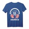 Level 18 Unlocked Kopfhörer Gaming T-Shirt zum 18. Geburtstag – Lustiges Videospiel Design für Sohn, Enkel, Neffe & Teenager