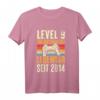 Kinder Level 9 Jahre Geburtstagsshirt für Jungen – Gamer Controller Motiv, perfektes Geschenk für den 9. Geburtstag & LAN-Party