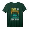 Legendär seit 2011 | Lustiges Gamer T-Shirt Level 10 für Kinder – Perfektes Geburtstags- und Weihnachtsgeschenk für junge Zocker