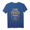 Gamer Papa Nur Cooler Zocker Vater Videospiel T-Shirt – Lustiges Geschenk für den besten Papa zum Vatertag & für Gaming-Väter