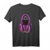 HapDuck Triangle Mask Guard T-Shirt – Offiziell Lizenzierte Netflix, Korean Drama & Game T-Shirts für Männer und Frauen